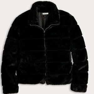 Nine West faux fur jacket jacket